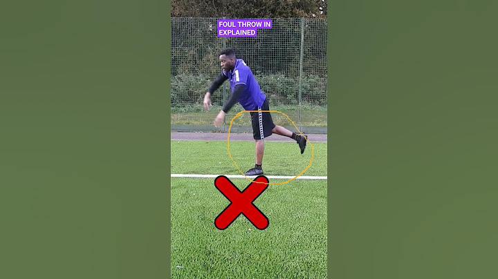 Foul Throw in Explained ⚽️ #football #shorts #throwin