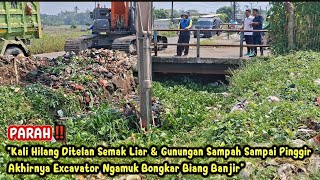 OUTRAGEOUS‼️ 'River Disappears, Swallowed by Overgrowth & Trash to the Banks, Finally the Excavat...