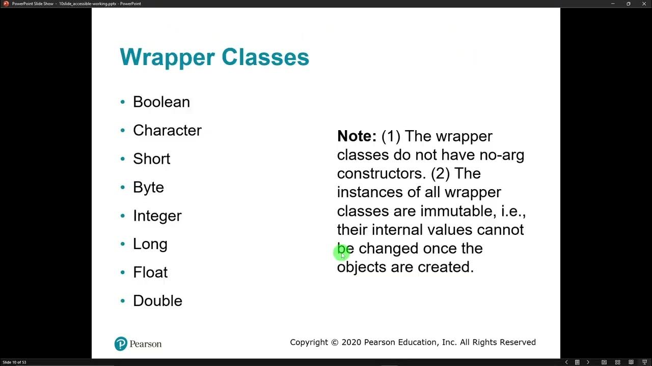 Java Wrapper Classes - YouTube