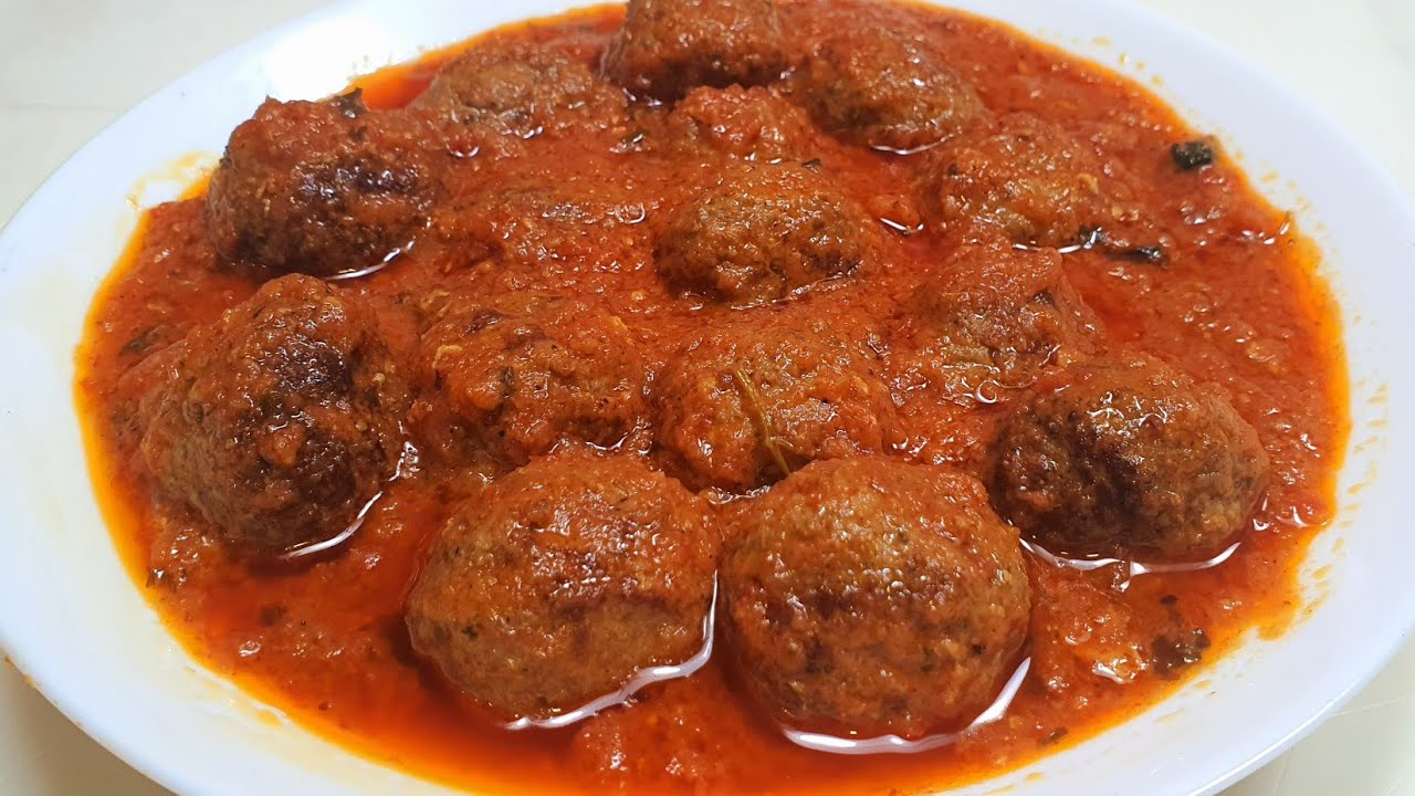 Koftet Roz Soft kofta Gravy || Roz ke Salan || Meat-Ball gravy - YouTube