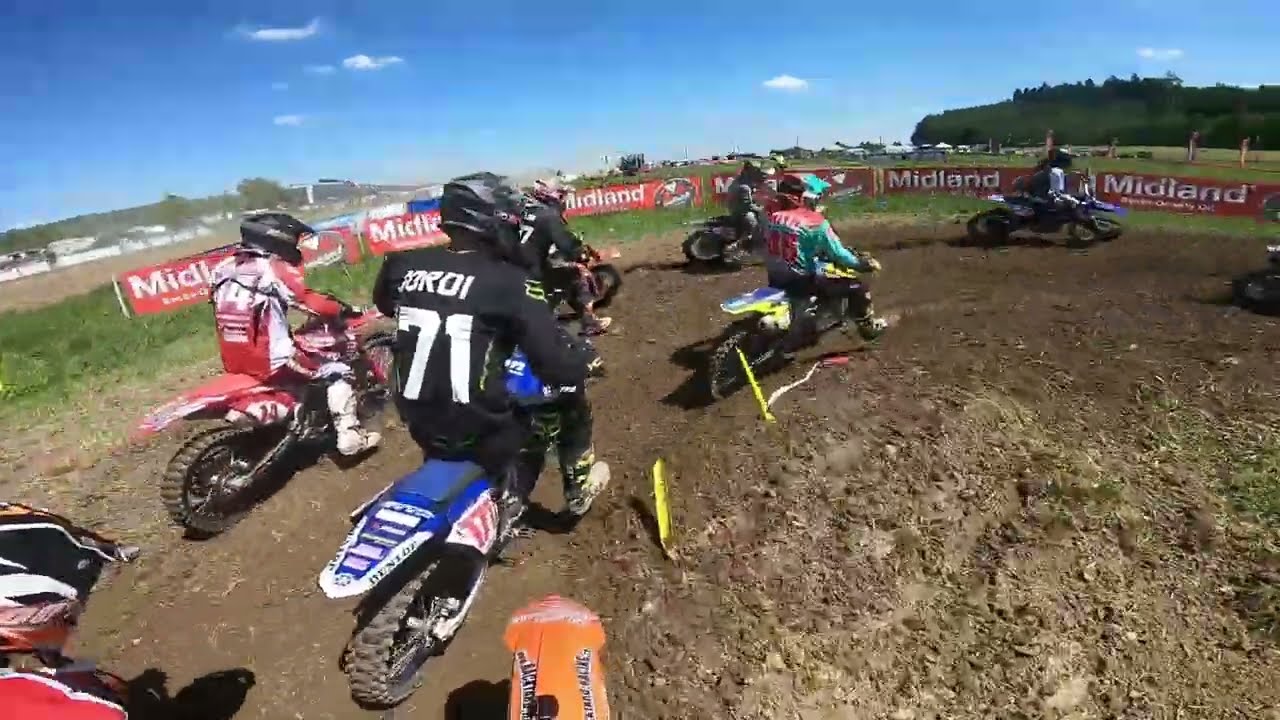 Motocross Hünikon (TG) 2. Lauf SAM Junioren Open B. 84 Christian Hüber KTM SX150