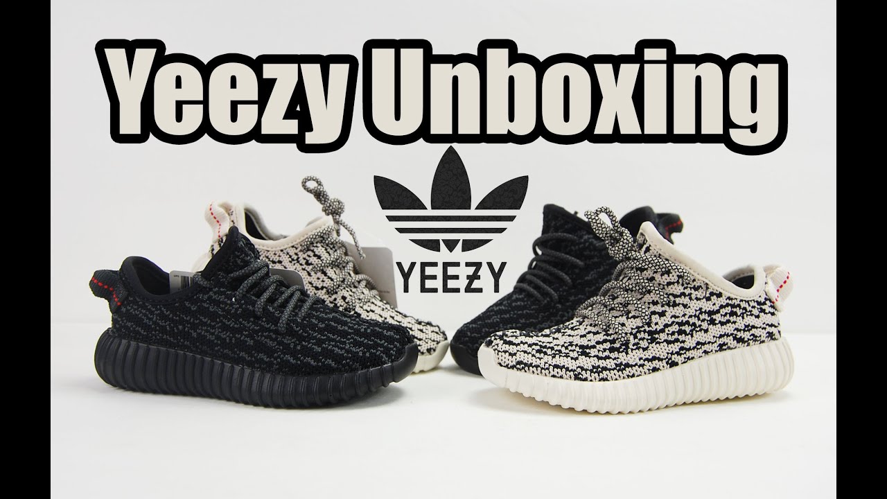 Indeholde sengetøj Hovedløse adidas Yeezy 350 Boost Infant Turtle Dove and Pirate Black Unboxing -  YouTube