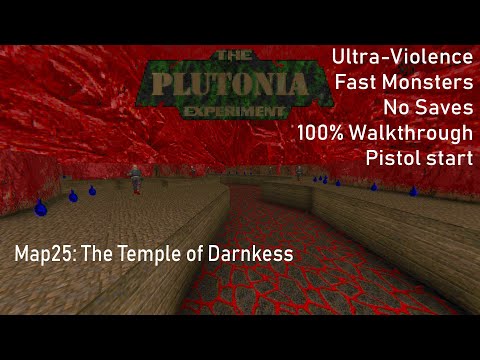 Видео: ЭТОТ УРОВЕНЬ ЗАСТАВИЛ ПОДУМАТЬ [] Final Doom: Plutonia Experiment Map25 [Fast Monsters-UV-MAX]