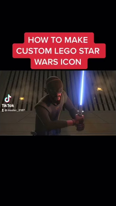 HOW TO MAKE YOUR OWN ROBLOX LEGO STAR WARS PROFILE PICTURE!