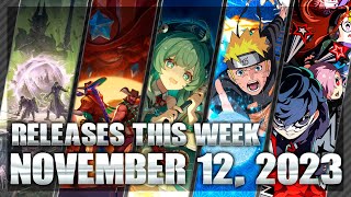 Releases This Week / November 12, 2023 - November 18, 2023