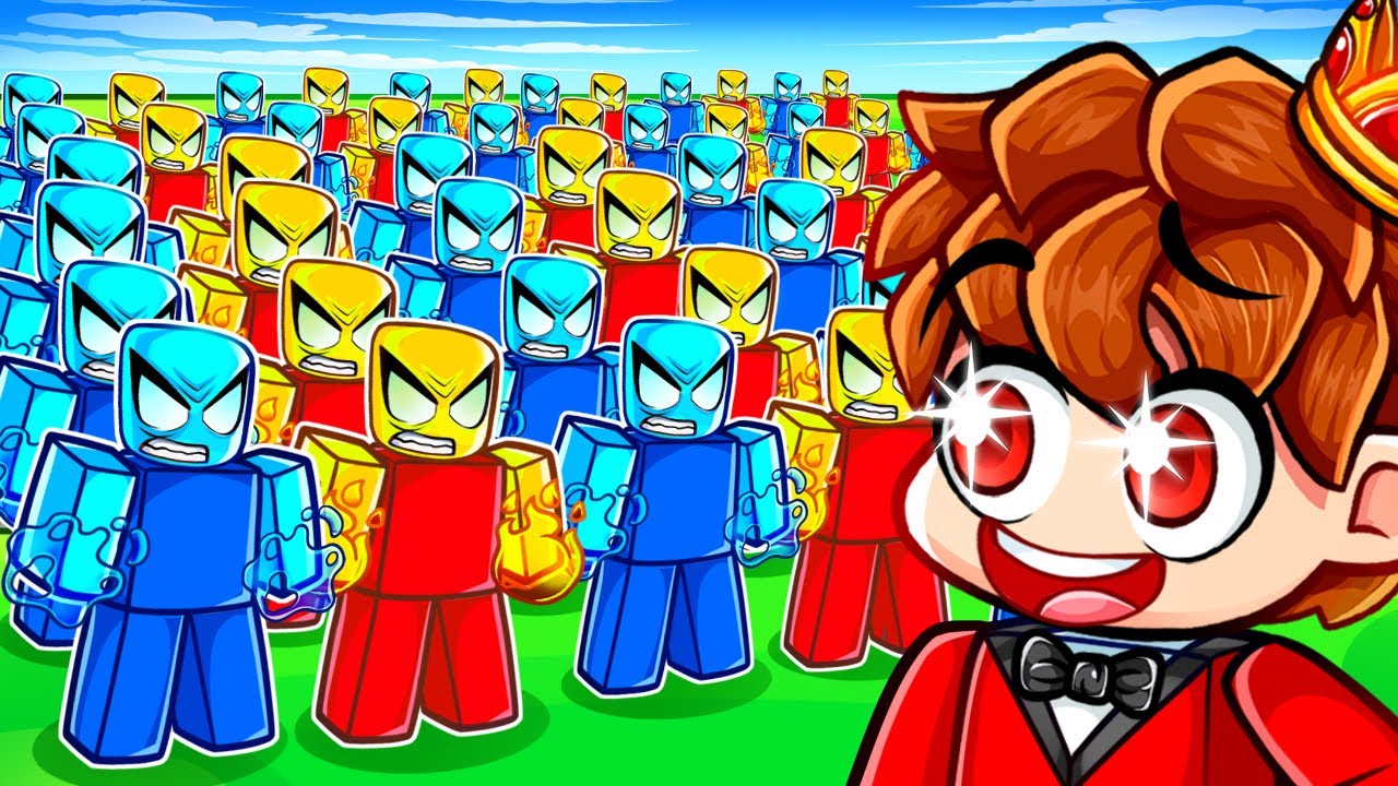 Roblox aber wir haben ELEMENTAR Klon Armee!