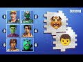 ADIVINA LA SKIN CON EMOJIS 👍 - FORTNITE CHALLENGE | tusadivi