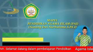 Video pembelajaran online pai -