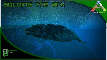 Soloing the Ark S4E43 - Basilosaurus taming! Underwater Exploring!