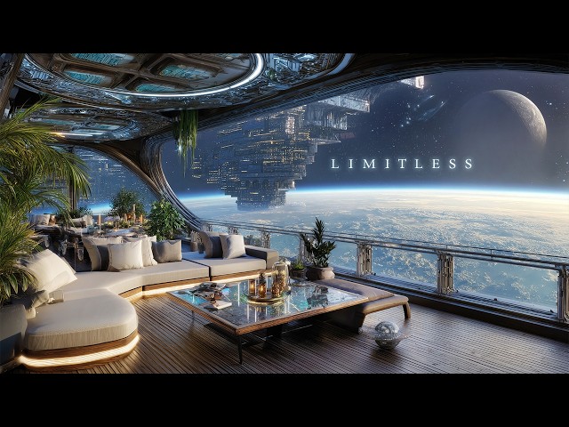 Limitless: Relaxing Ambient Sci Fi Music 🎧 for Summer Space