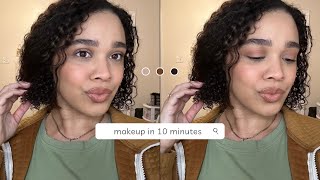 MY 10 MINUTE MAKEUP ROUTINE  QUICK &amp; EASY | using makeup I love