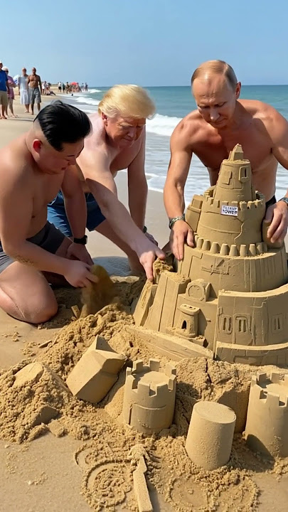 Vladimir Putin , Donald Trump , Kim Jong-un ai generated video world leaders #putin #trump #shorts