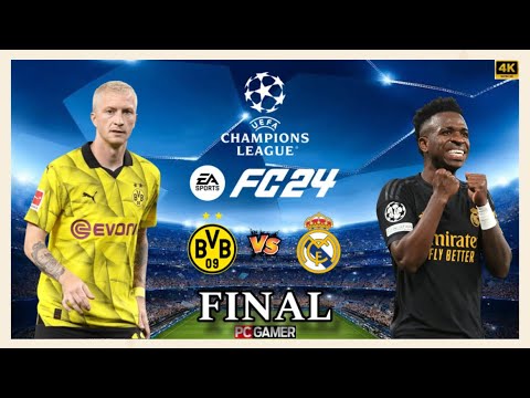 FC 24 - Borussia Dortmund vs Real Madrid || UEFA Champions League Final ...