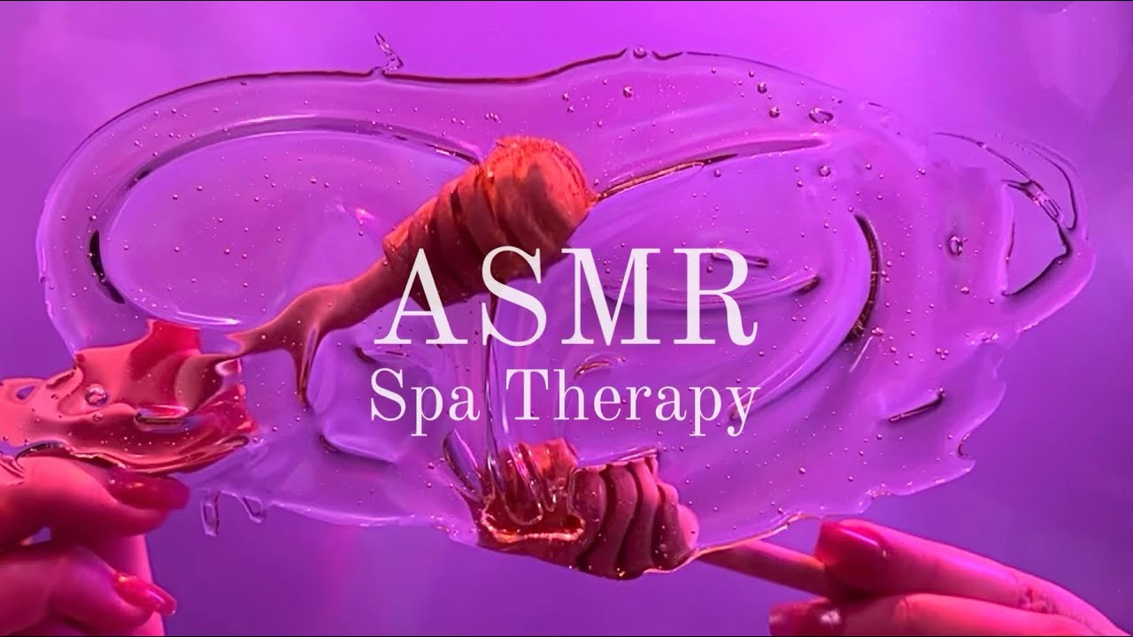 ASMR SPA THERAPY 🙌🏻 STICKY SOUNDS 🧖🏻‍♀️