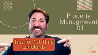 Tips for 1st Time Landlords|| Property Management 101|| #propertymanagement #realestate #landlord
