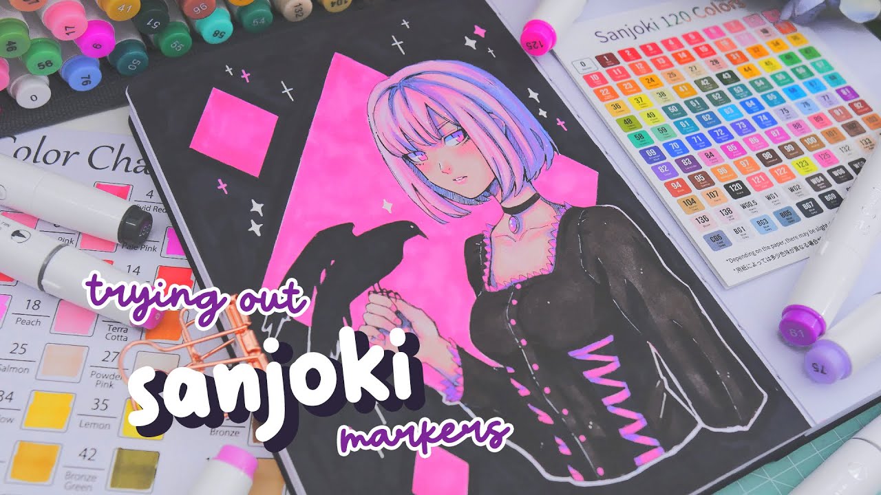 sanjoki markers tutorial｜TikTok Arama