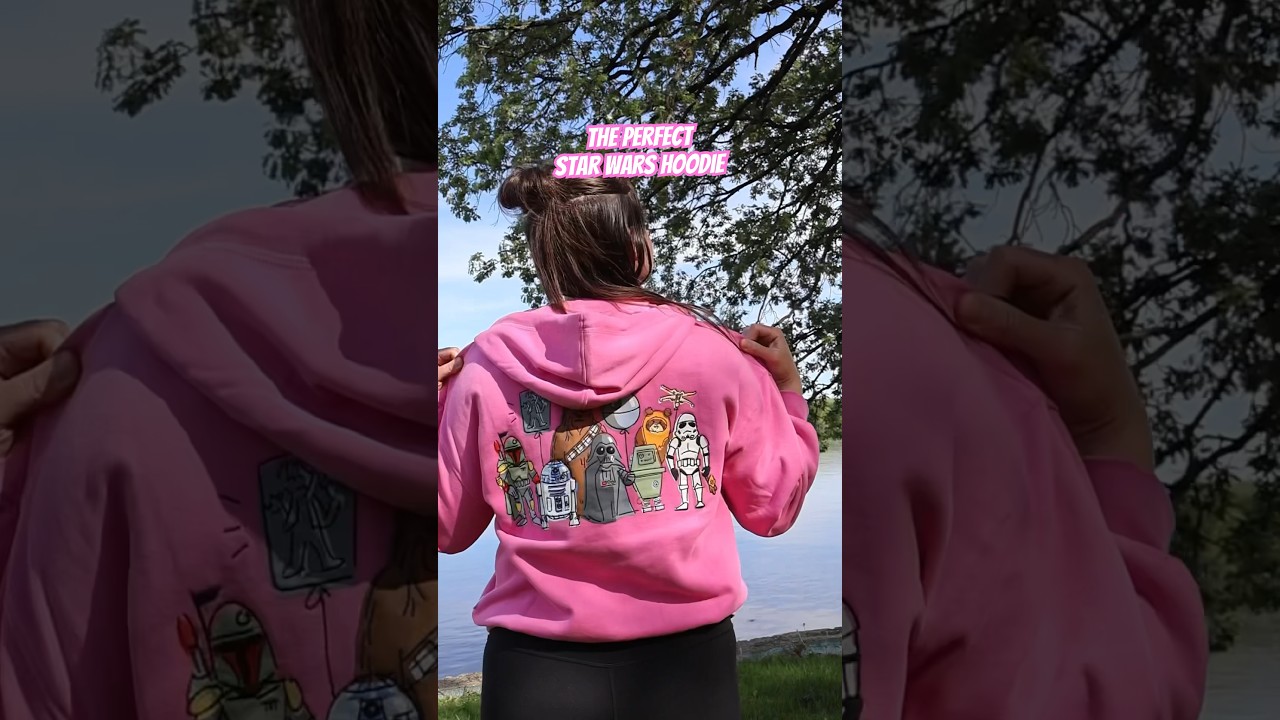 PINK STAR WARS HOODIE ✨ 