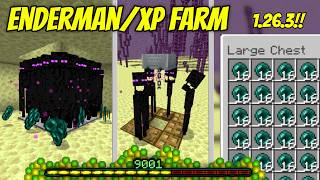 $15 MILLION PER HOUR! 😱 ENDERMAN XP FARM | JAVA + BEDROCK 1.26.33