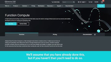 How-to | Use Alibaba Cloud Function Compute for Serverless Computing