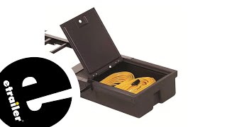 Etrailer What To Know About The Lippert Underchis Double Bin Storage Unit For Rvs