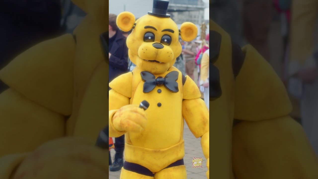 FNAF Cosplay Golden Freddy #shorts #fnaf #fivenightsatfreddys