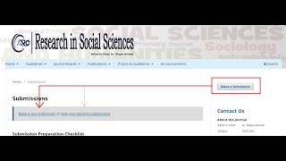 How to submit your manuscript to iRAPA OJS-based Journals