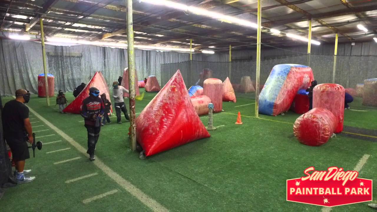 The Hubbard Birthday at San Diego Paintball Park YouTube