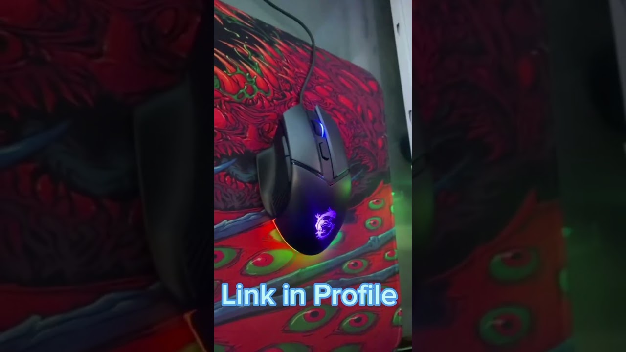 MSI Clutch GM30 Gaming Mouse, 6200 DPI, 20M Omron Switches, Optical Sensor, PC/Mac 