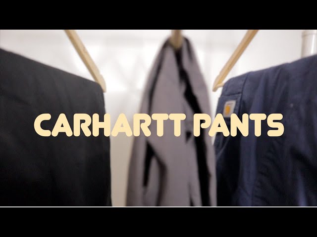 COMPLETE Guide To Carhartt Work Pants (Double Front, Ripstop Cargo,  Carpenter, Twill/Rigby Dungaree) 