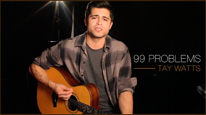 99 Problems Acoustic version - Acoustic performance video thumbnail