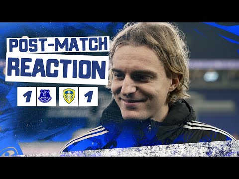 “We want to keep building on results” | Sebastiaan Bornauw | Everton 1-1 Leeds United