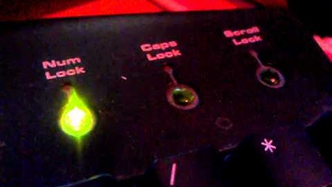 Binary keyboard LEDs counter VBS