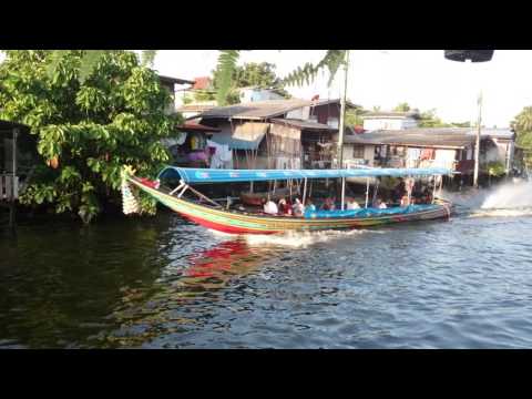 วิวคลอง ร้านก เอ๋ย ก กาแฟ 2 Thai canal community