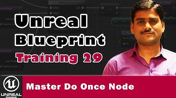 Unreal Blueprint Training 29 | Master Do Once Loop with Examples