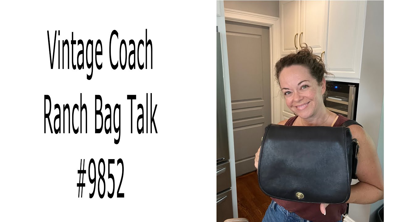 Vintage Coach Ranch Bag 9852 Talk YouTube Maxresdefault