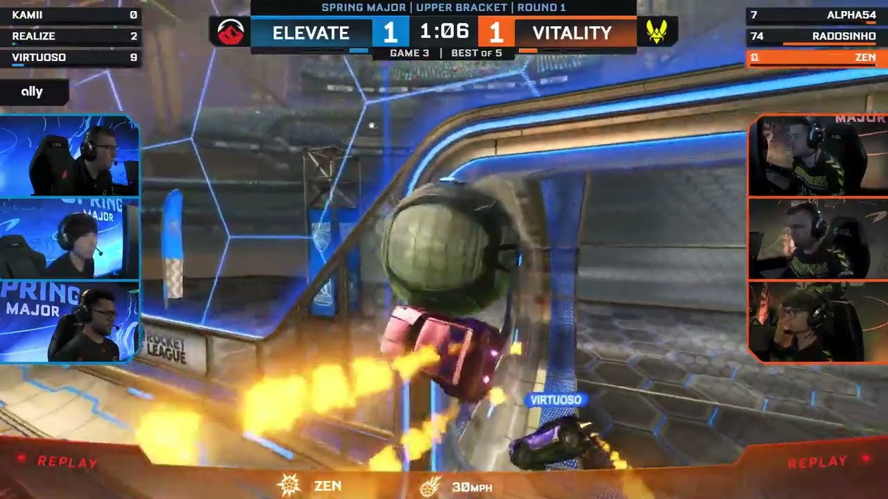 Zen 1v3 Play At RLCS Boston Major
