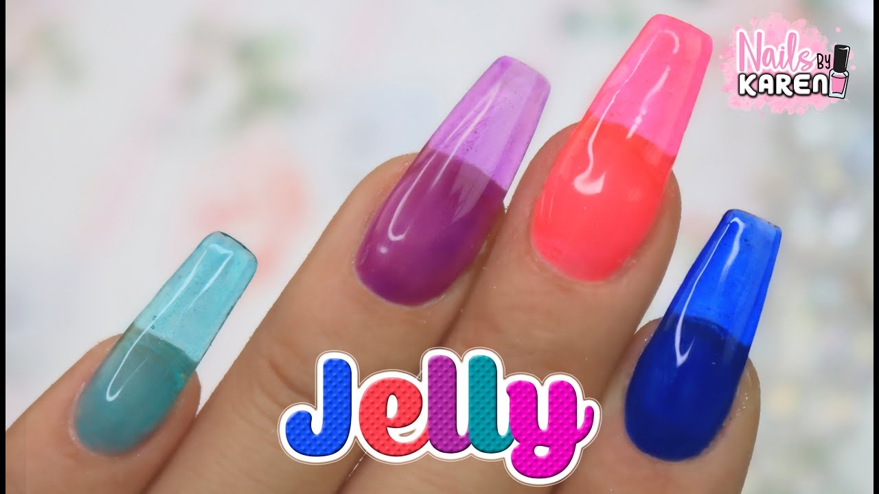 Detalle 39+ imagen uñas acrilicas efecto jelly
