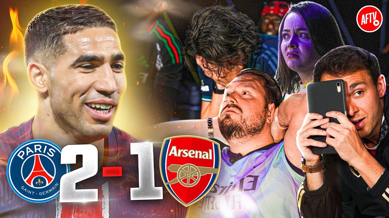 Semi Final Dispair From Boxpark! | PSG 2-1 Arsenal! | Matchday Vlog