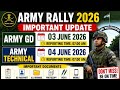 🚨 Army GD Report on 03 June & Technical on 04 June 2026 | ARO Muzaffarpur Latest Update