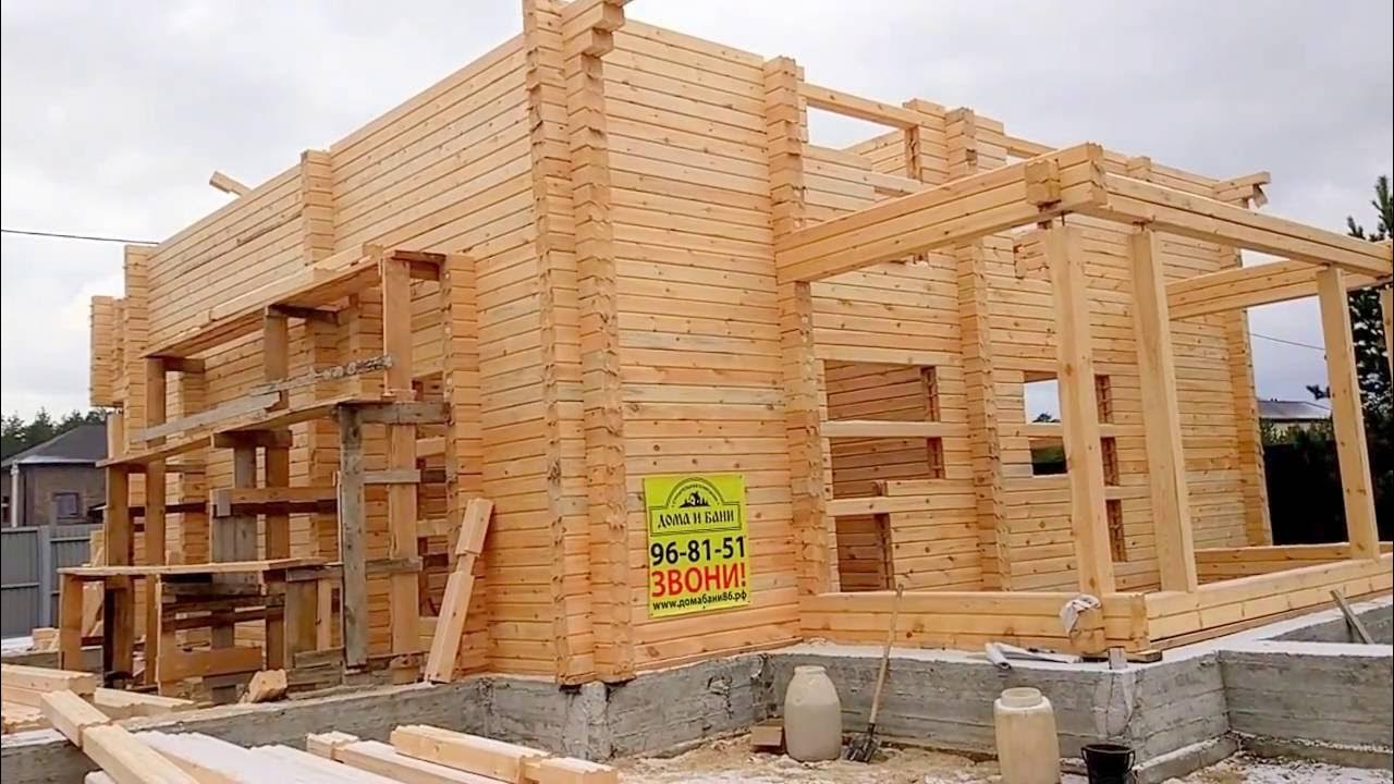 Сборка деревянных домов