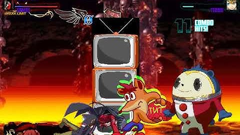 MUGEN Request: Lucifer & Ermac MK1 Vs Crash Bandicoot & Teddie