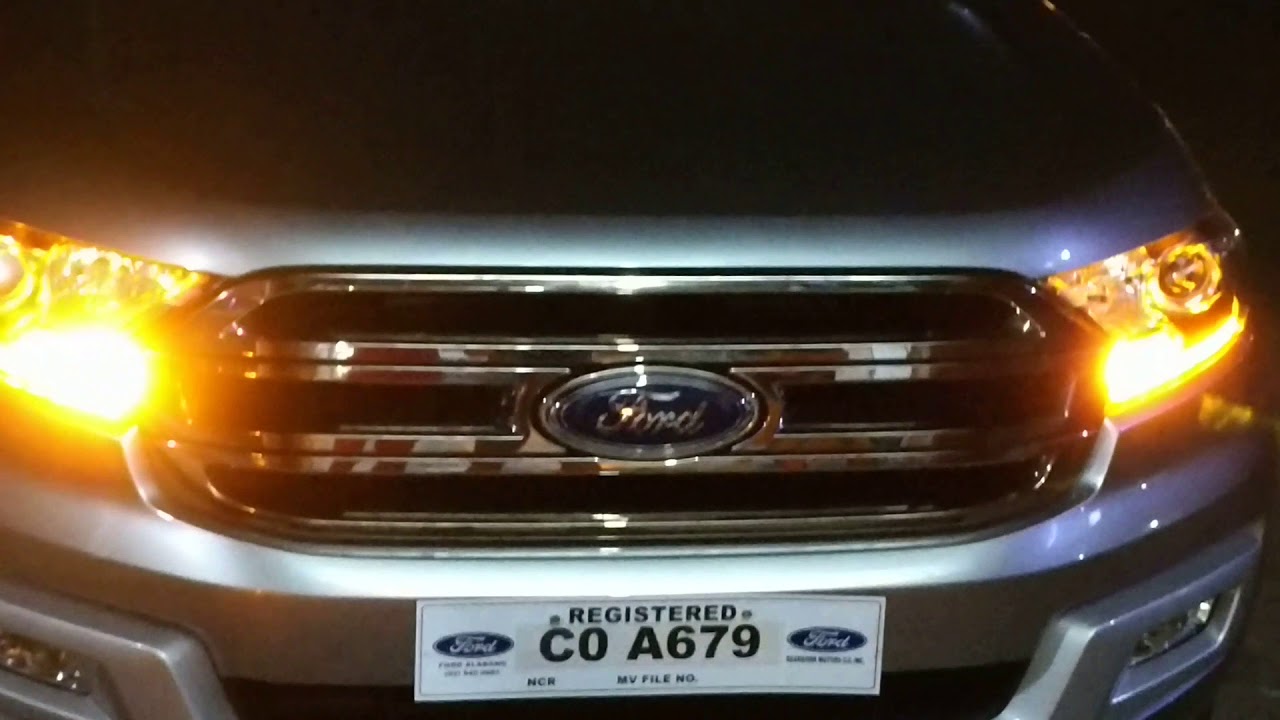 Ford Everest 2017 DRL