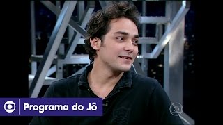 Programa do Jô: reveja o papo com Eduardo Sterblitch