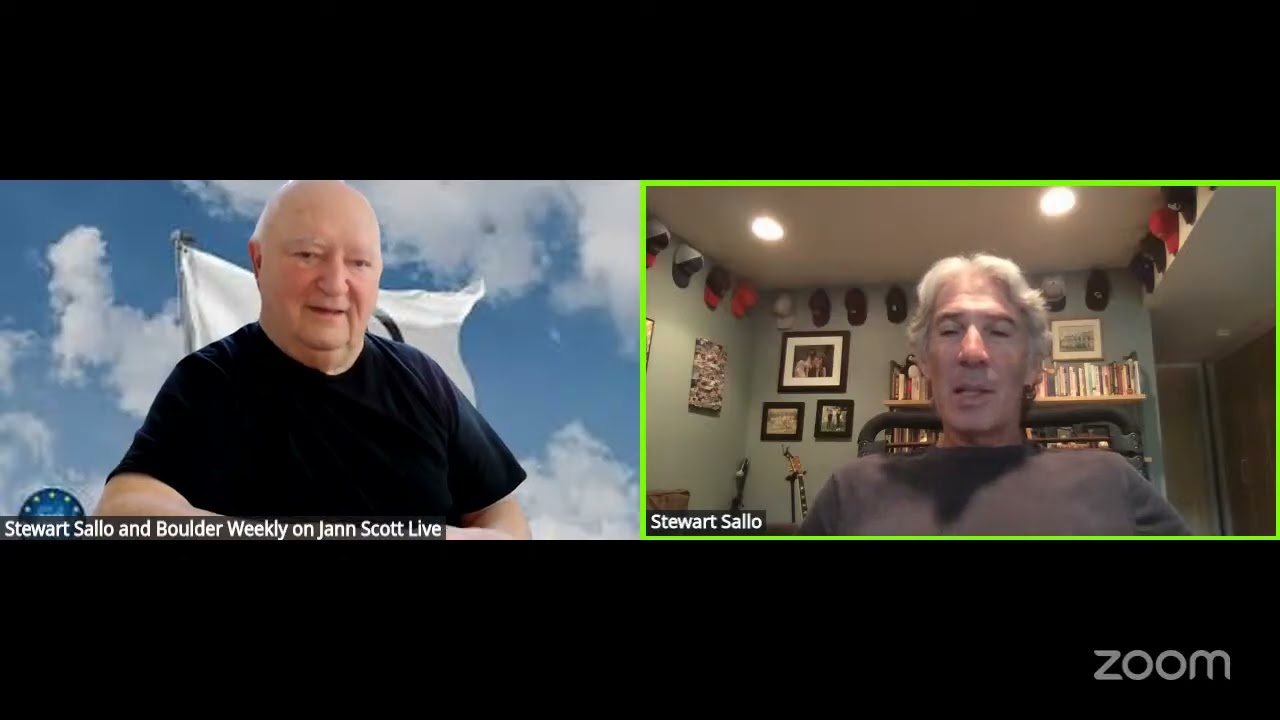 Story of Boulder Weekly  host  Jann Scott