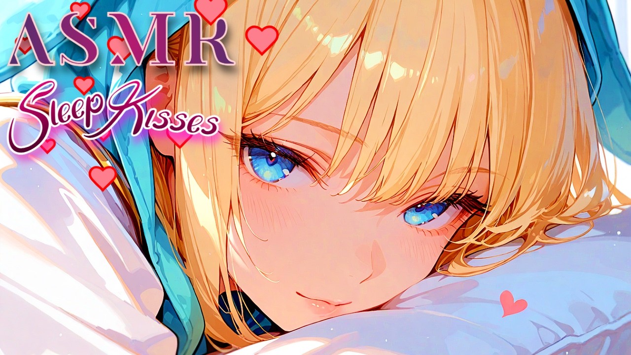 ‼️(3DIO) ASMR Sweet Gentle Kisses for Sleep 💋💤