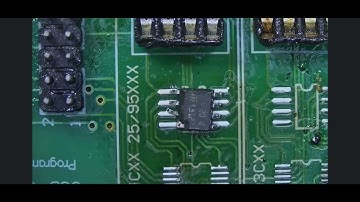 how to repair damaged 8 pins eeprom or chip , ecu