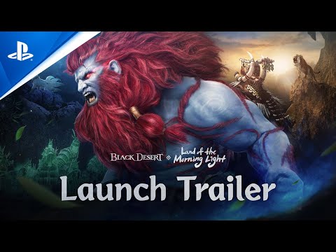 Black Desert - Land of the Morning Light Launch Trailer | PS4 Games