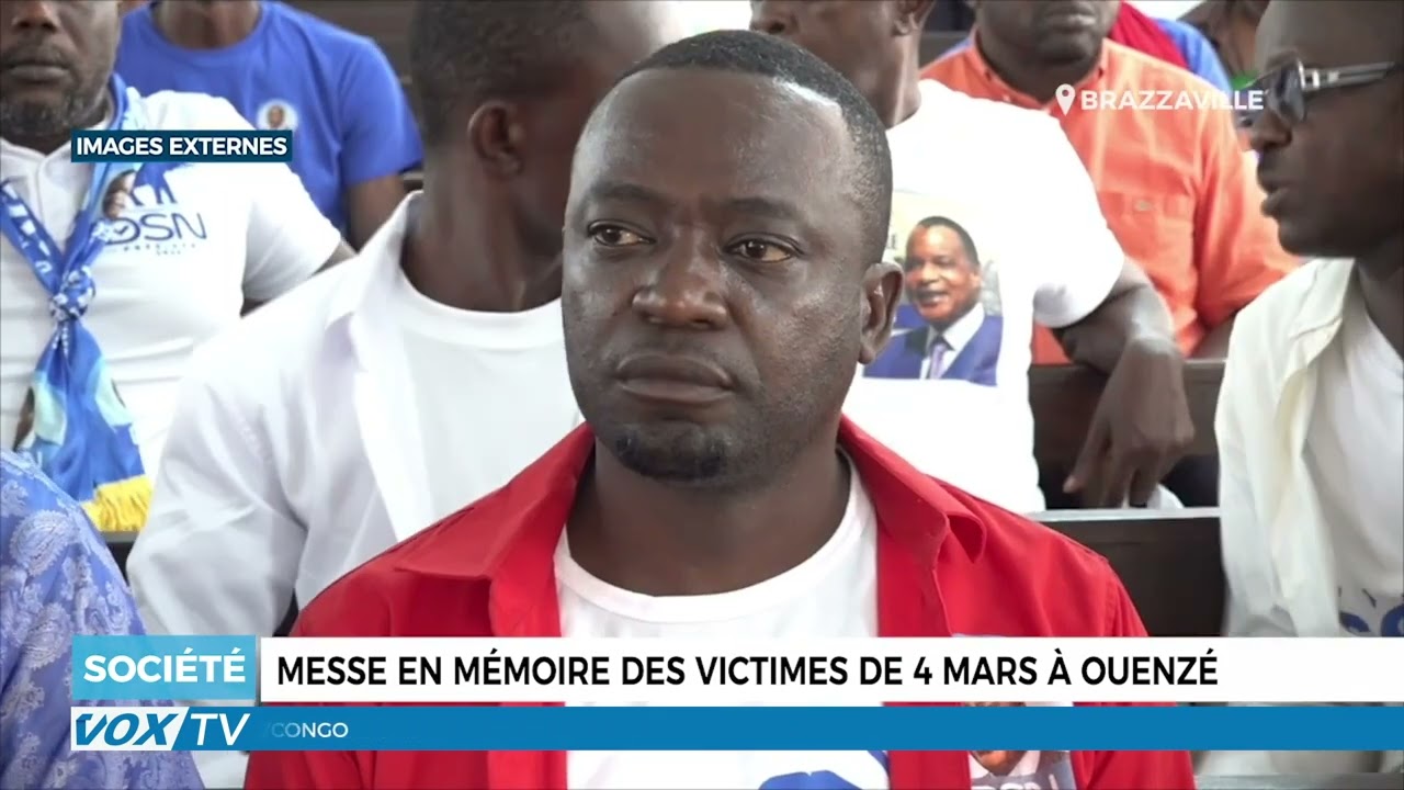 Messe en mémoire des victimes de 4 mars à Ouenzé