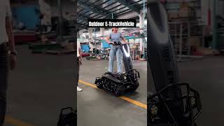 Electric Outdoor Scooter With Tracks