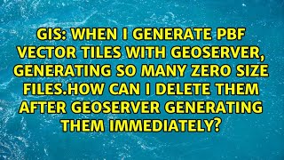 Famous When I generate PBF vector tiles with geoserver, generating so many zero size files.How can I... Profile